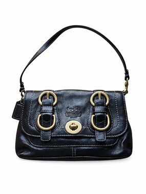 Garcia Coach Legacy Double Buckle Extra Mini turn lock Bag
